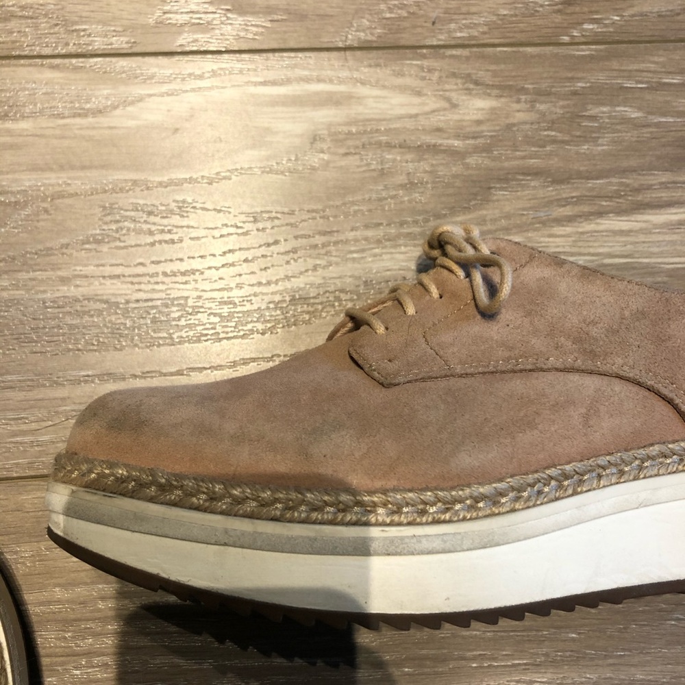 Clarks Blush Pink Platform Shoes - Picture 4 of 6